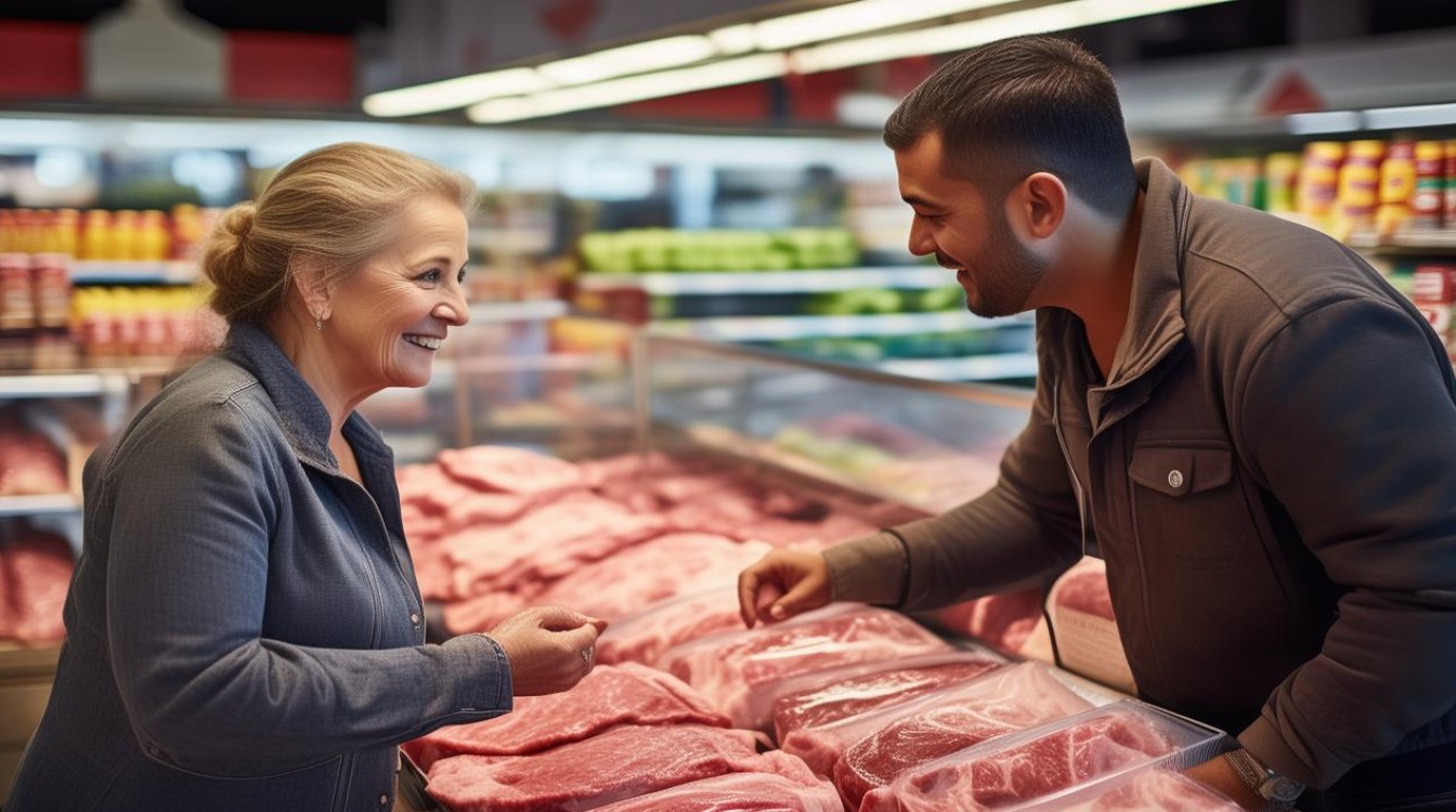 How to Buy Meat in English: Simple Shopping Dialogue-图1