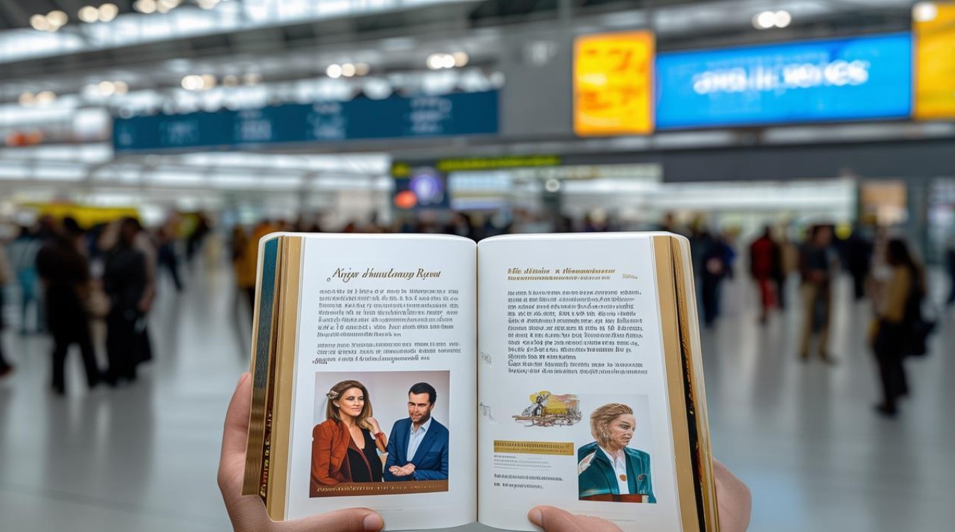 机场候机实用英语对话指南，如何轻松应对国际旅行？-图1