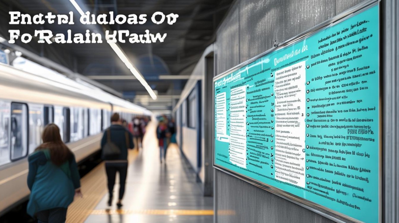 Essential English Train Phrases: How to Communicate on Railways?-图3