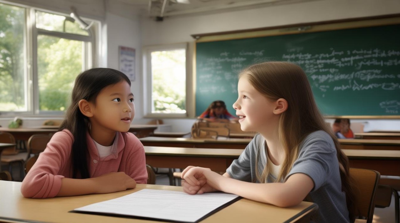 学校生活的英语对话，学校生活的英语对话作文-图1