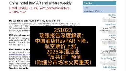 酒店revpar怎么计算