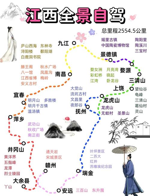 广东出发江西自驾游路线推荐