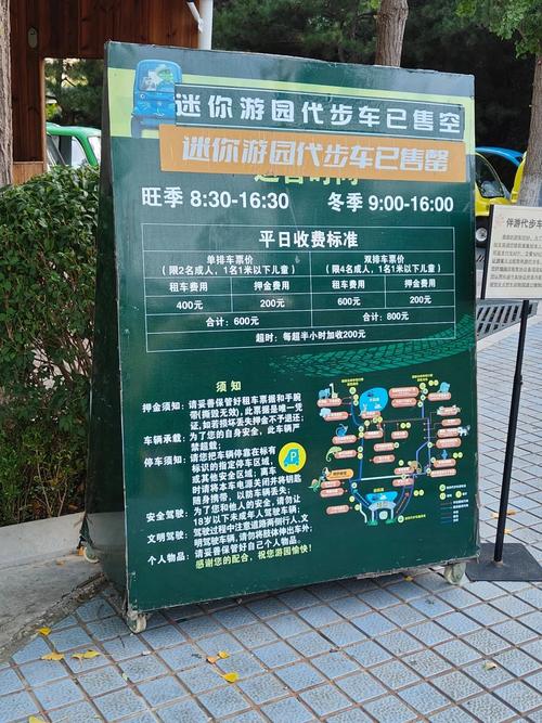 北京野生动物园自驾游多少钱