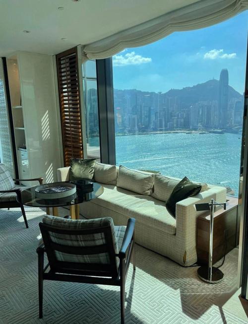 香港维多利亚港附近的酒店