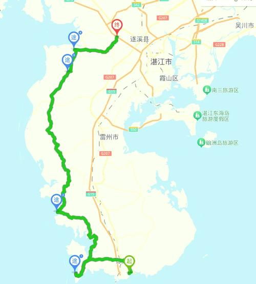 从湛江出发去桂林自驾游线路
