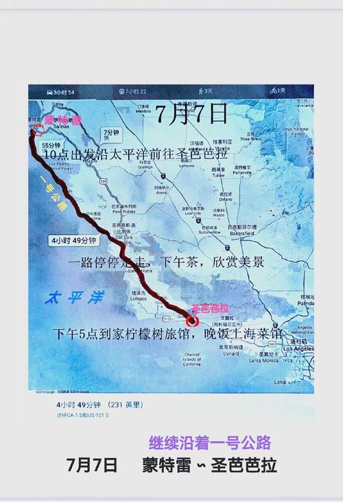 美国西海岸自驾游最佳路线