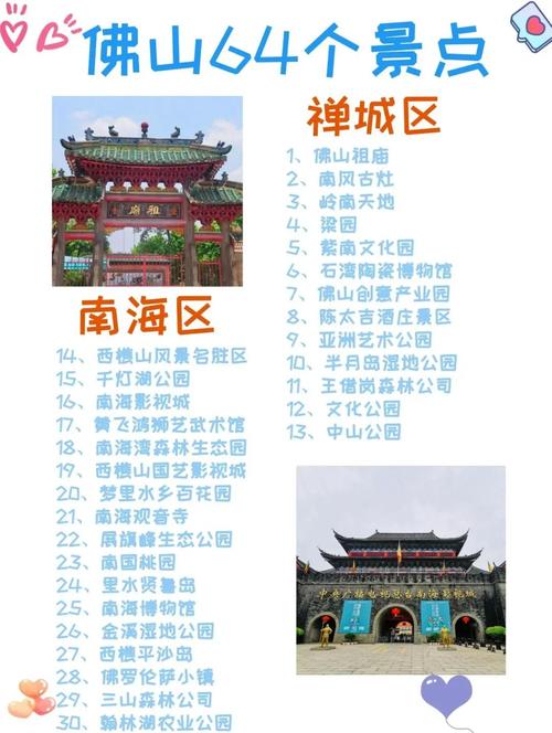 佛山附近有什么好玩的景点推荐