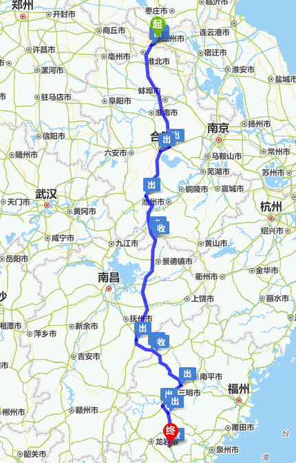 江苏到福建自驾游经典线路