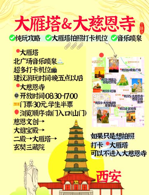 西安旅游景点大全及门票价格