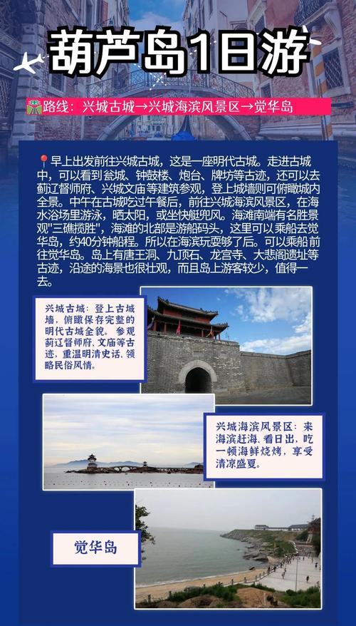 辽宁葫芦岛兴城旅游景点大全