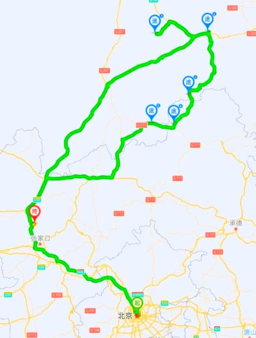 北京到包头自驾游最佳路线