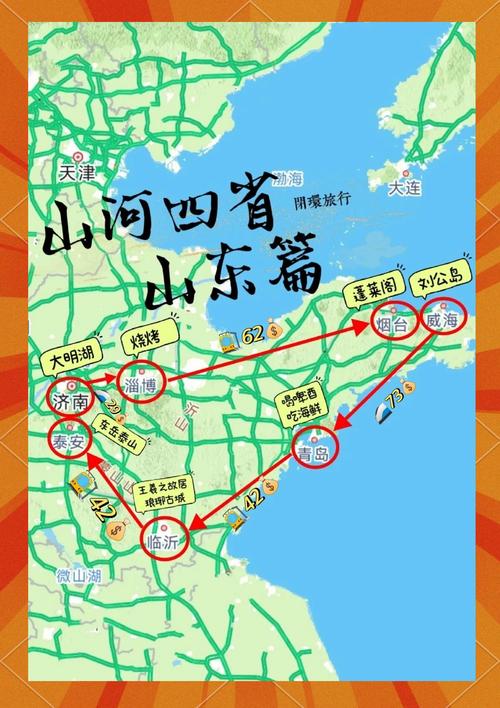 从山东出发自驾游路线推荐