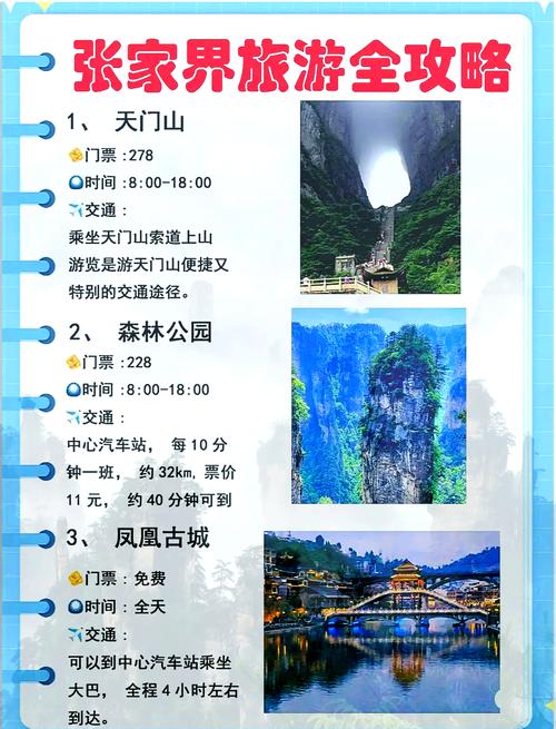 保定到张家界自驾游攻略