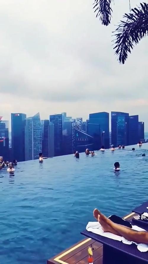 金沙酒店新加坡游泳池