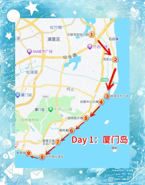 张家港到厦门自驾游路线