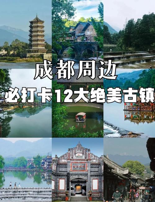 成都周边城市旅游景点大全