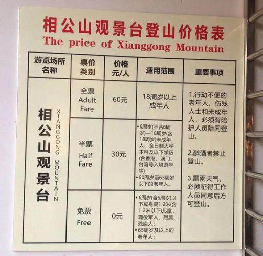 广西桂林旅游景点门票价格