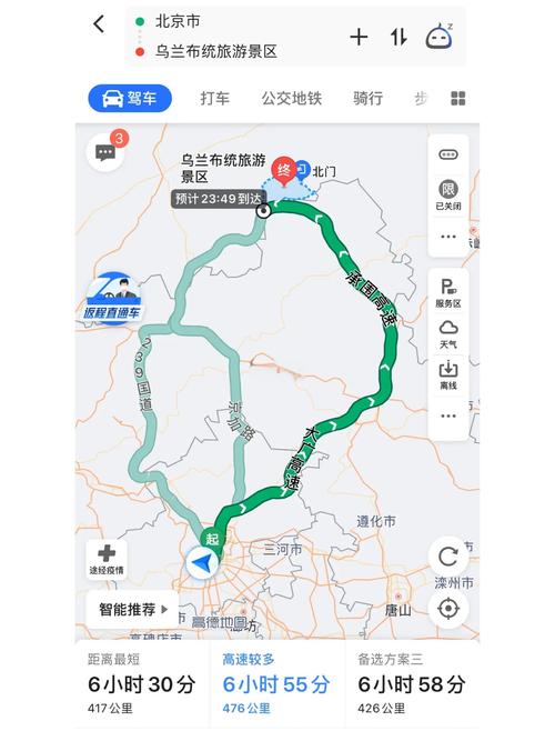 冬季北京周边自驾游攻略