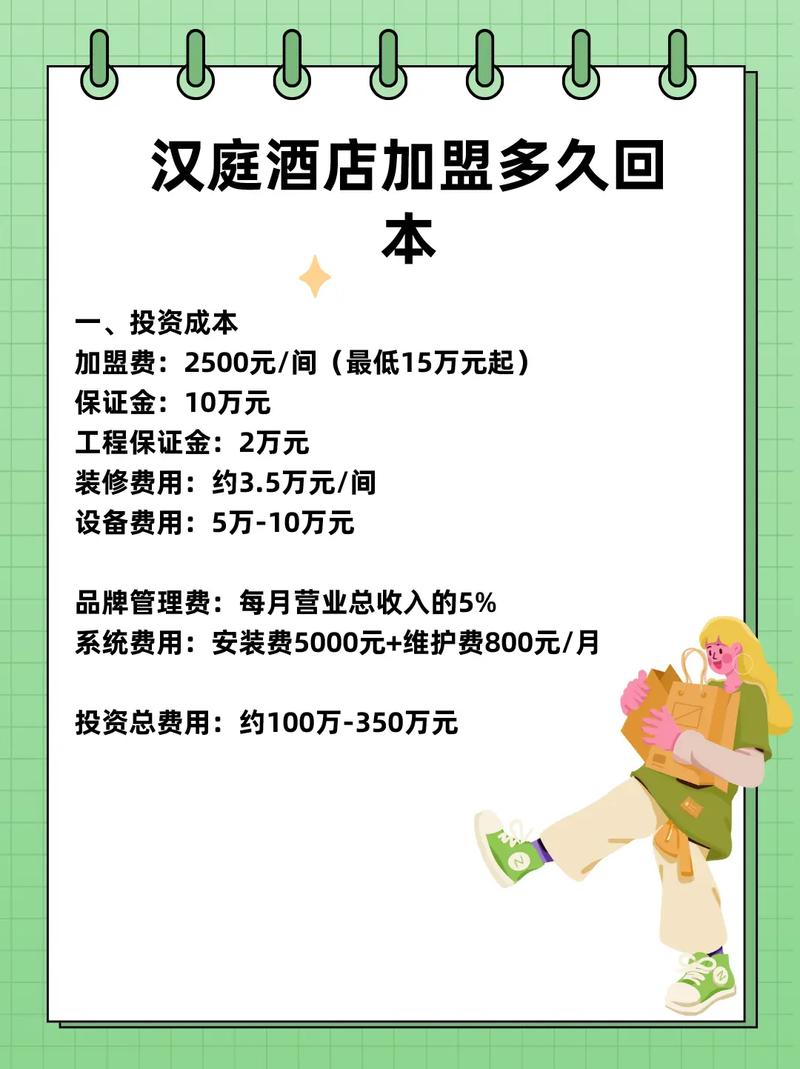 快捷酒店加盟费多少钱