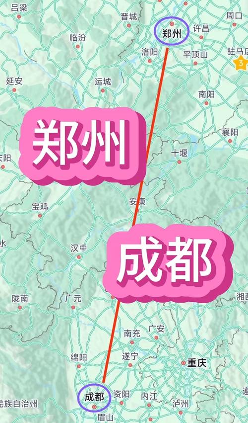 郑州成都自驾游路线查询