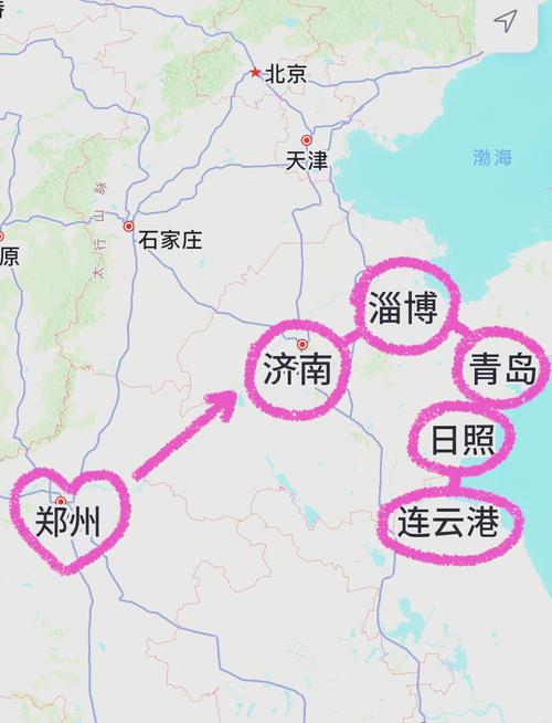 北京郑州自驾游路线查询