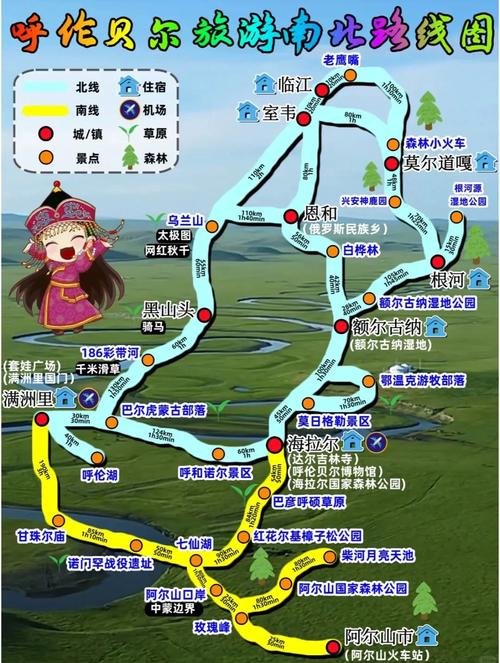 呼伦贝尔草原自驾游攻略