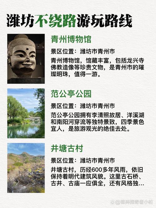 潍坊旅游景点大全排名靠前