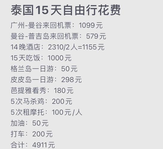 泰国住酒店要给小费吗