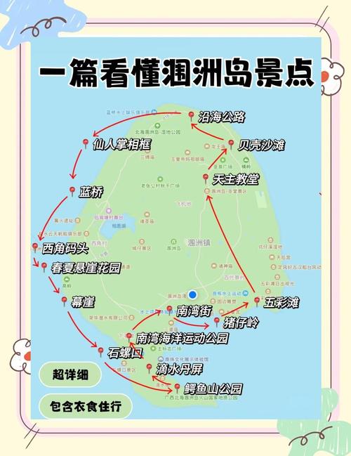 重庆到涠洲岛自驾游攻略