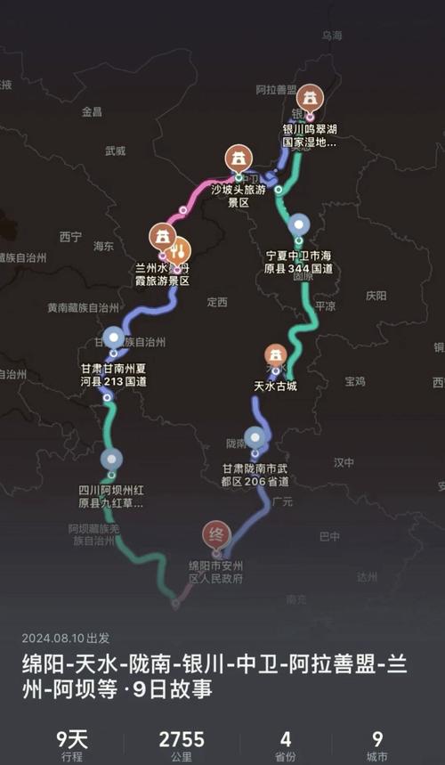 绵阳自驾游3天最佳路线