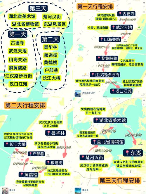 湖北3天自驾游路线推荐