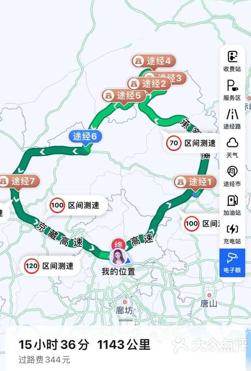 北京出发2天自驾游路线