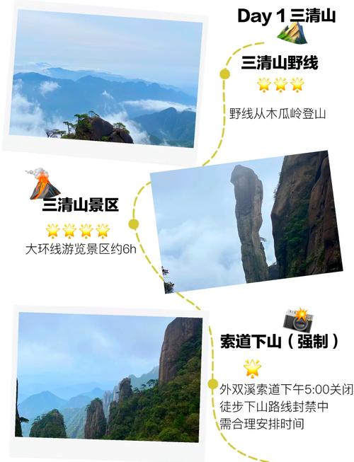 三清山三日自驾游攻略