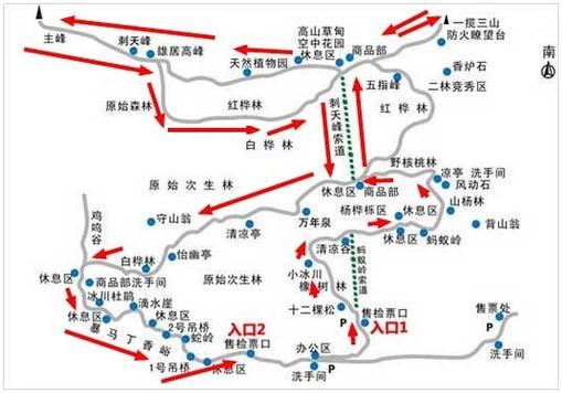 野三坡自驾游一天路线