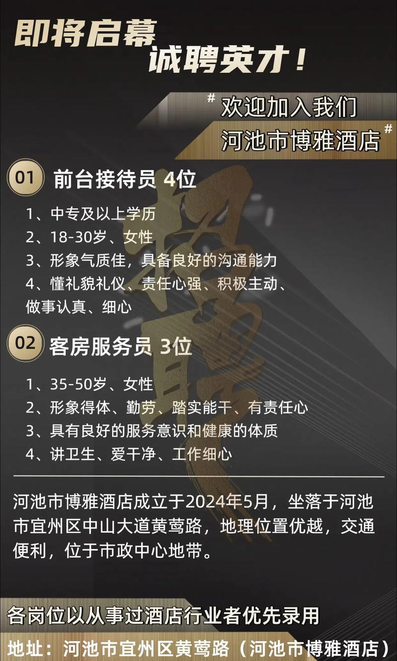 宁波北仑酒店招聘信息