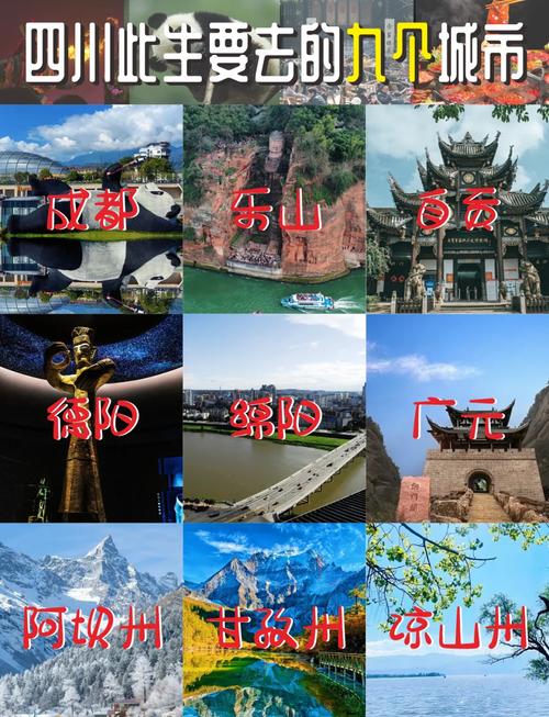 四川不要门票的旅游景点