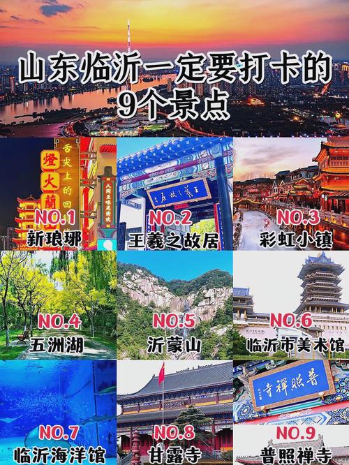临沂周边旅游景点排名榜