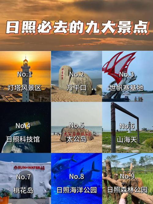 日照旅游景点大全排名榜