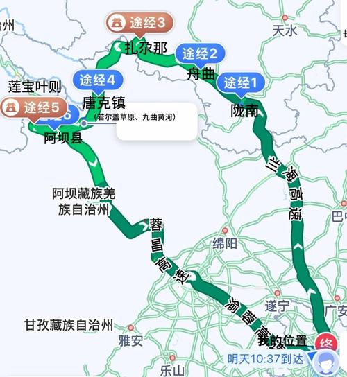 不走高速自驾游路线图