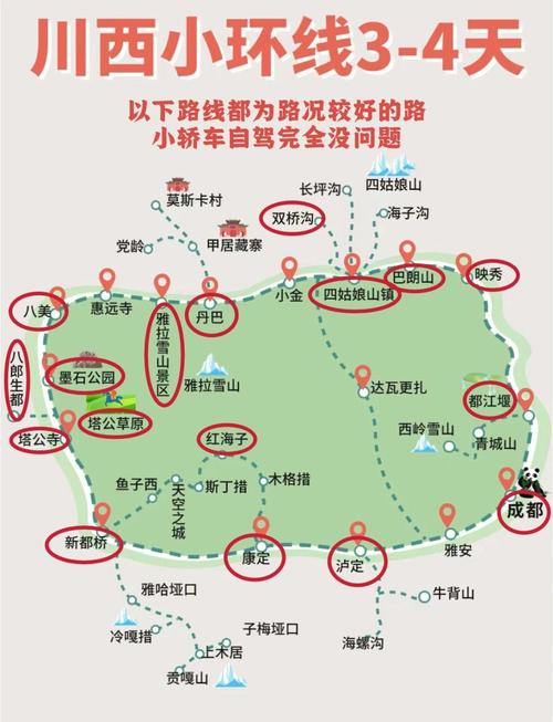 川西自驾游路况怎么样