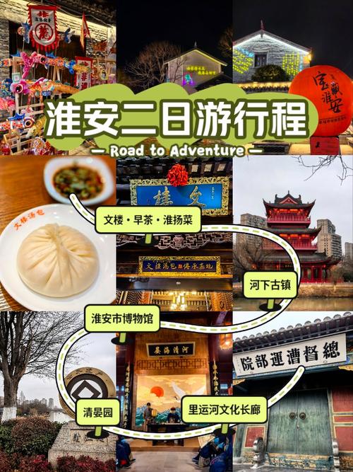 从淮安出发二天自驾游