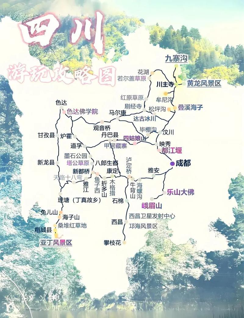 盘锦到四川自驾游路线