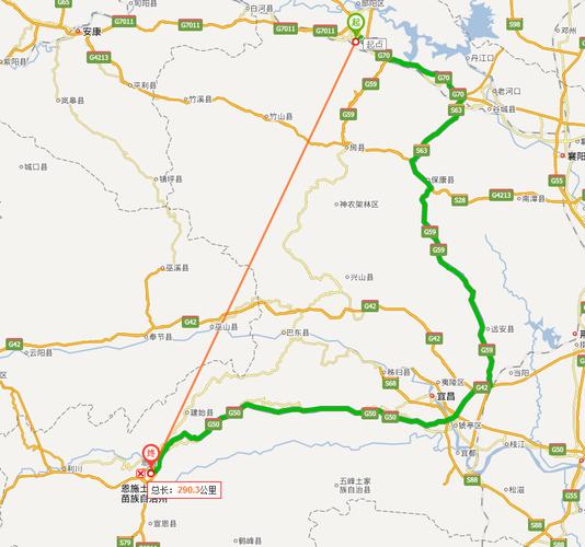 十堰到恩施自驾游路线