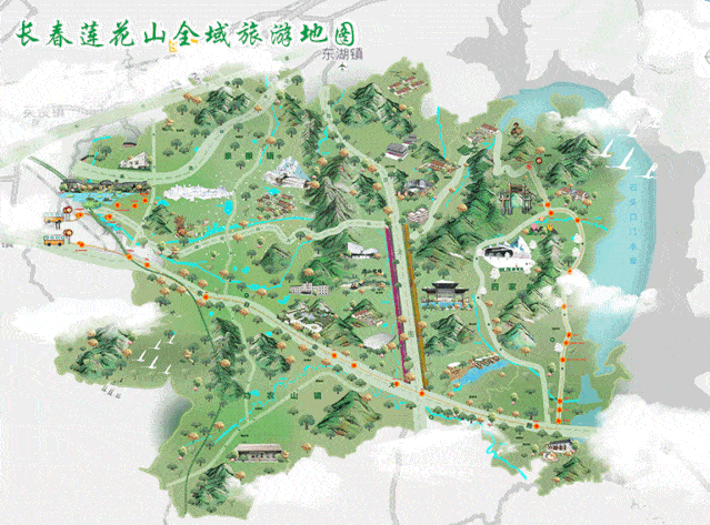 长春自驾游莲花山线路