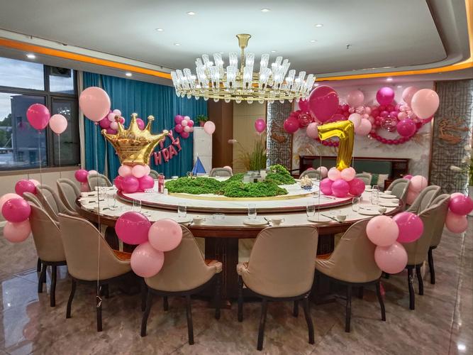 酒店生日房间布置图片