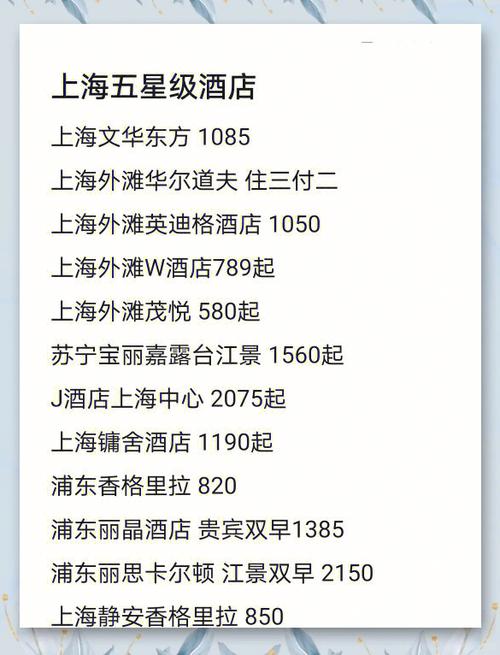 上海假日酒店是几星级