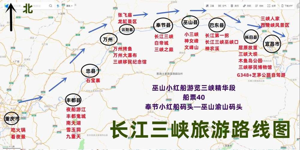 达州到三峡自驾游攻略