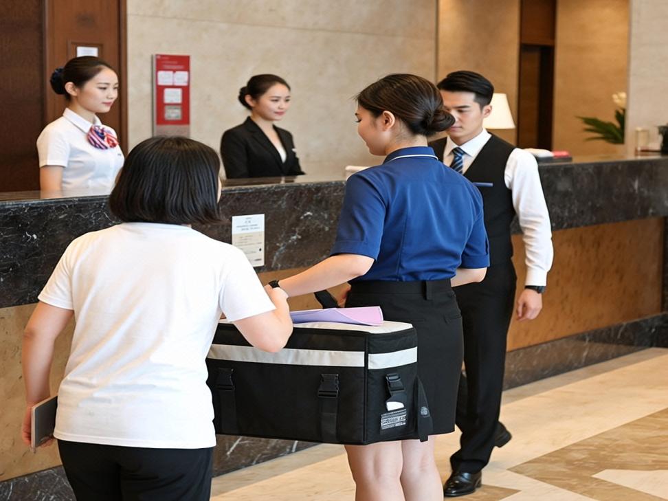 酒店前台应对无赖客人