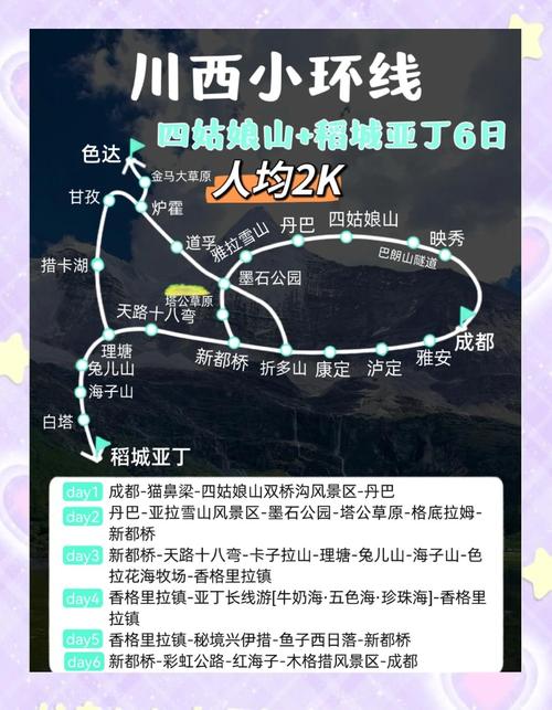 广元到四姑娘山自驾游