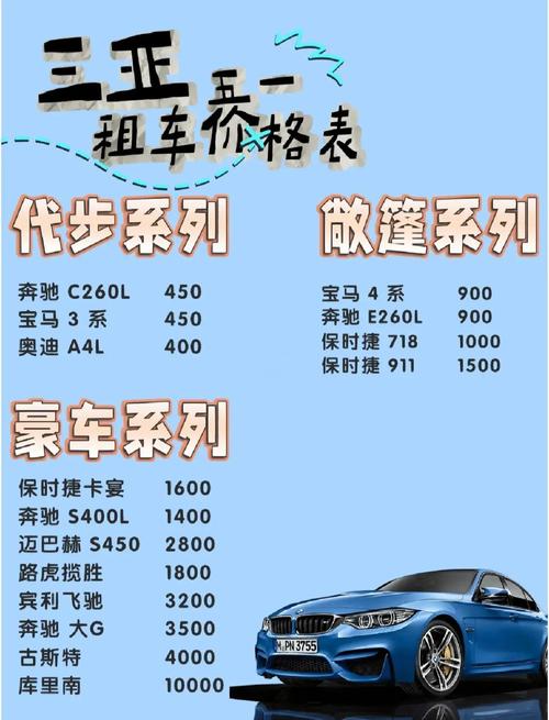 在三亚可以租车自驾游